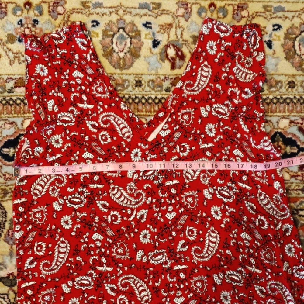 ANN TAYLOR Loft Outlet Summer Dress - Sleeveless - XL - NWOT - Picture 8 of 14